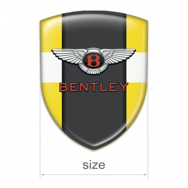 Bentley Silicone Emblem Yellow with White Band Type 
