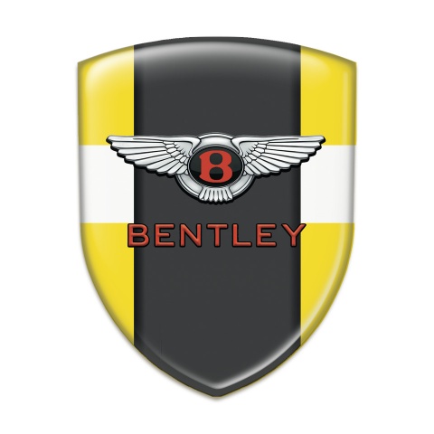 Bentley Silicone Emblem Yellow with White Band Type 