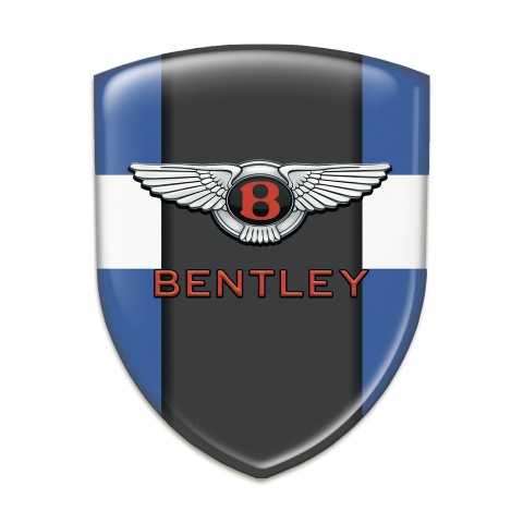 Bentley Resin Sticker Blue with White Band Type 