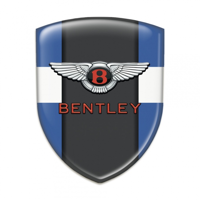 Bentley Resin Sticker Blue with White Band Type 