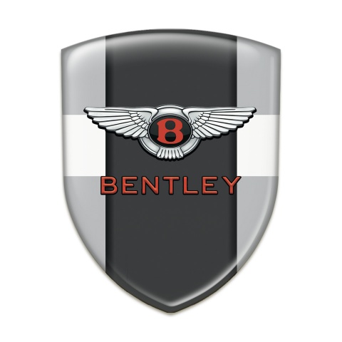 Bentley Emblem Exterior Gray with White band Type