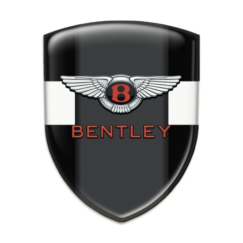 Bentley Emblem Interior Black with White Band Type