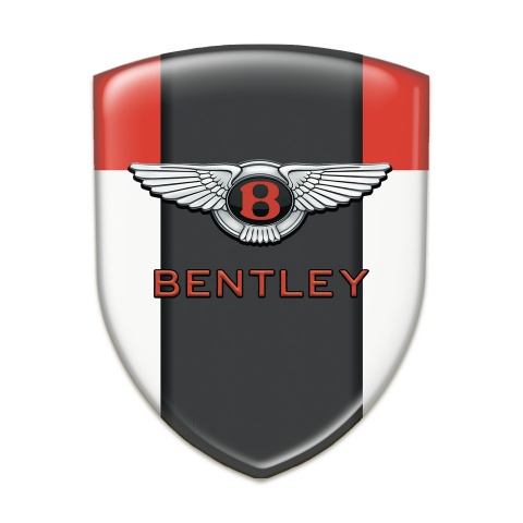 Bentley Silicone Badge White Red Type 