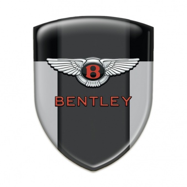 Bentley Silicone Badge Gray Black Model 