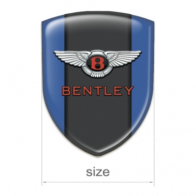 Bentley Tuning Emblem Blue with Central Graphit Panel 