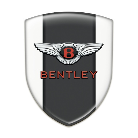 Bentley Domed Emblem White with Centar Graphit Panel 