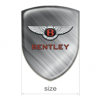 Bentley Silicone Emblem Polished Metal Variant 