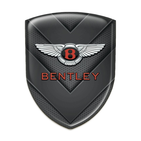 Bentley Resin Sticker V Shape Dark Elements 