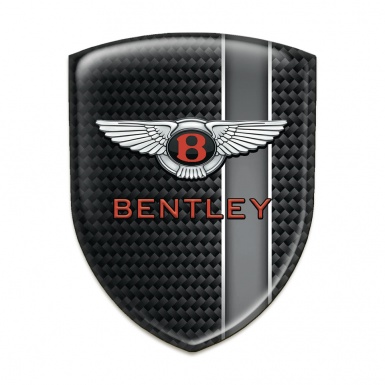 Bentley Emblem Interior Black Base with Gray Tape Variant 