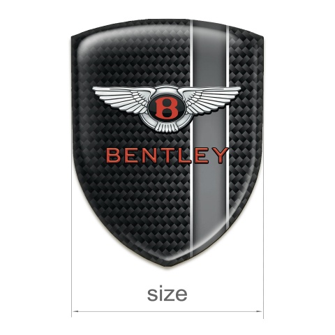 Bentley Emblem Interior Black Base with Gray Tape Variant 