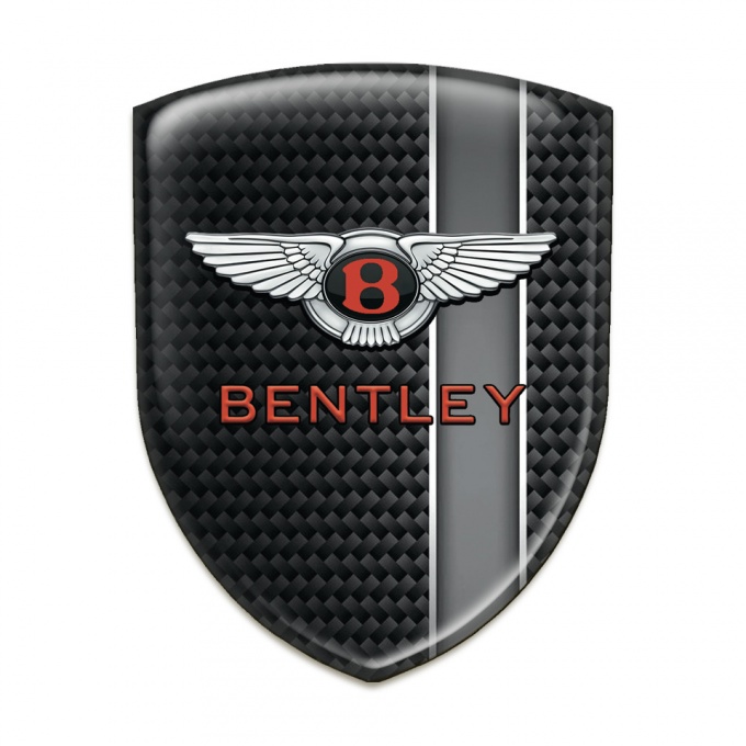 Bentley Emblem Interior Black Base with Gray Tape Variant 