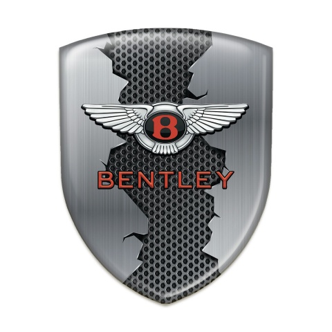 Bentley Car Accessories Badge Torn Metal Effect Variant 