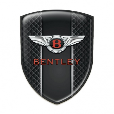 Bentley Emblem Badge Logo Dark Grid variant 
