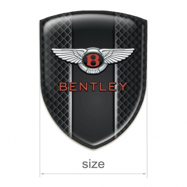 Bentley Emblem Badge Logo Dark Grid variant 
