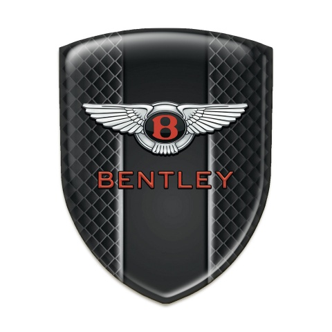 Bentley Emblem Badge Logo Dark Grid variant 