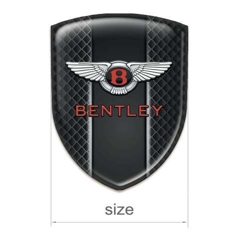 Bentley Emblem Badge Logo Dark Grid variant 