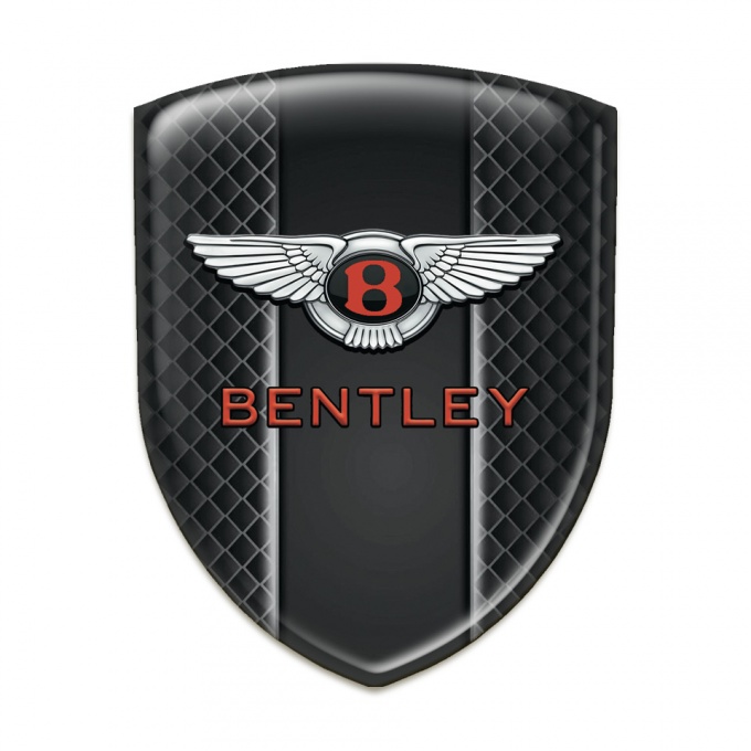 Bentley Emblem Badge Logo Dark Grid variant 
