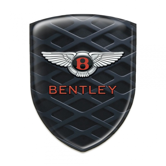 Bentley Silicone Emblem Stylish 3D Grid Effect 