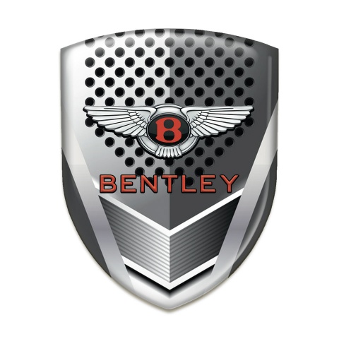 Bentley Emblem Exterior Metal Shield Effect Design 