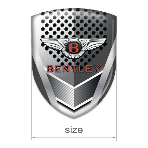 Bentley Emblem Exterior Metal Shield Effect Design 