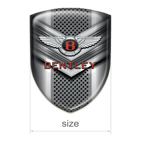 Bentley Car Interior Badge Metal V Shape Detail Design 