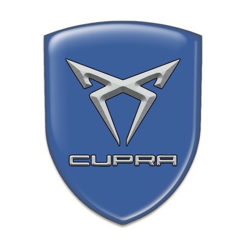 Seat Cupra Tuning Badge Stylish Blue Edition 