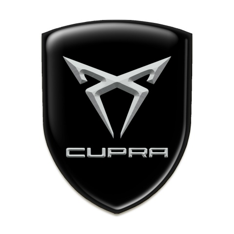 Seat Cupra Self Adhesive Car logo Emblem Black Edition 