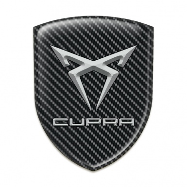 Seat Cupra Logo Emblem Black Carbon Edition 