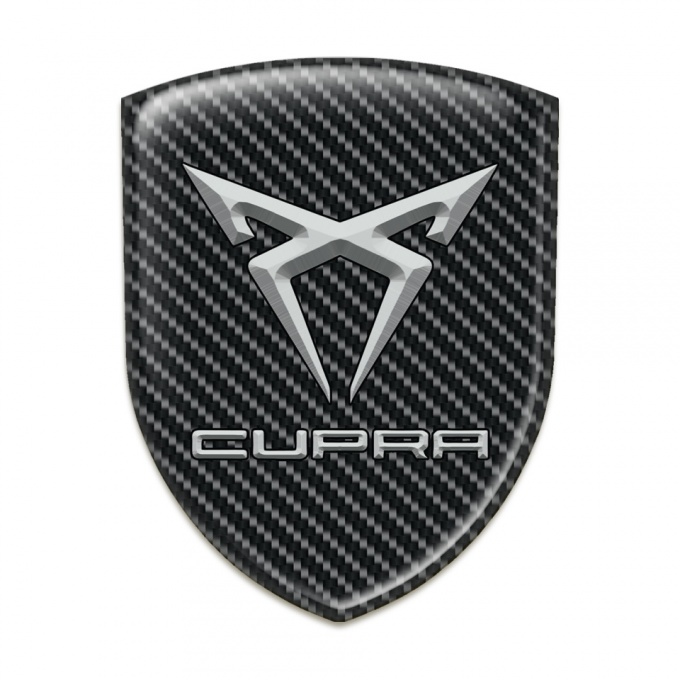Seat Cupra Logo Emblem Black Carbon Edition 
