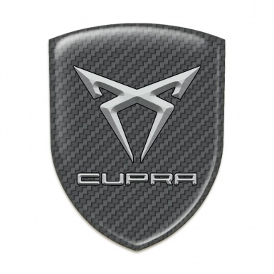 Seat Cupra Self Adhesive Emblem Logo Carbon edition 
