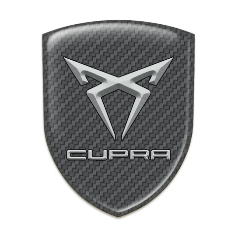 Seat Cupra Self Adhesive Emblem Logo Carbon edition 