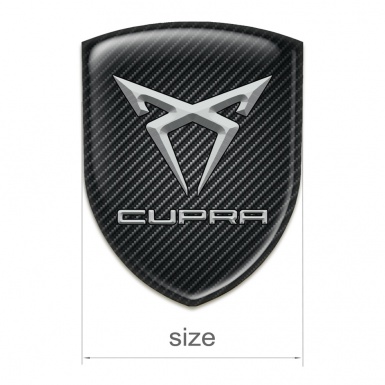 Seat Cupra Silicone Emblem Dark Carbon Edition 