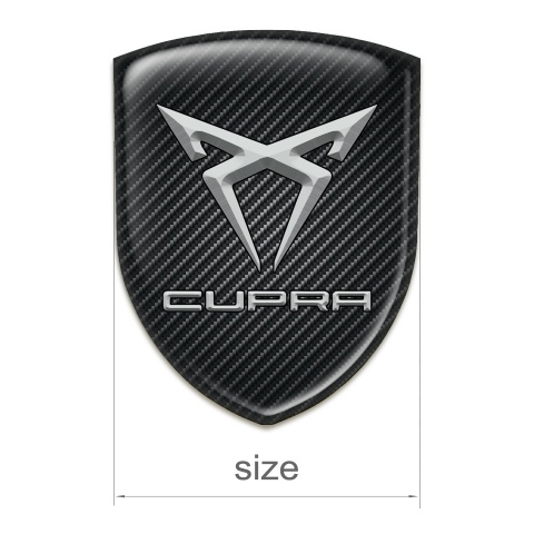 Seat Cupra Silicone Emblem Dark Carbon Edition 