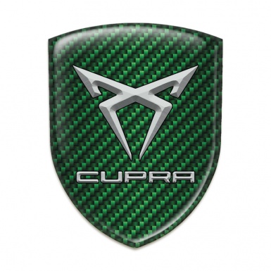 Seat Cupra Resin Sticker Green Carbon Edition 