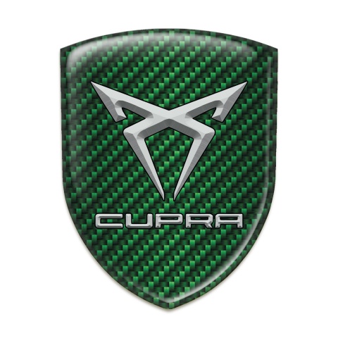 Seat Cupra Resin Sticker Green Carbon Edition 