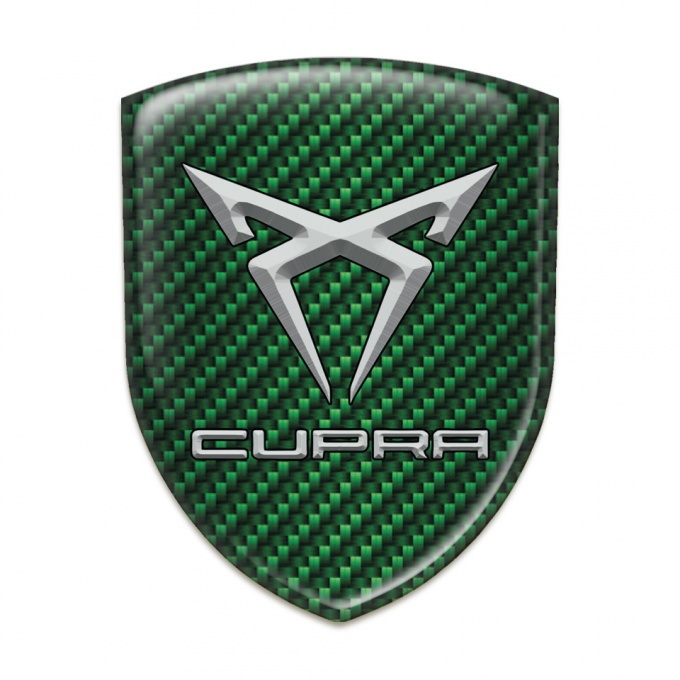 Seat Cupra Resin Sticker Green Carbon Edition 