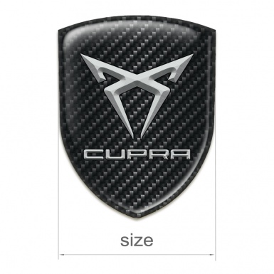 Seat Cupra Emblem Exterior Black Fibers edition 