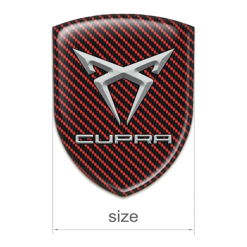 Seat Cupra Emblem Interior Red carbon edition 
