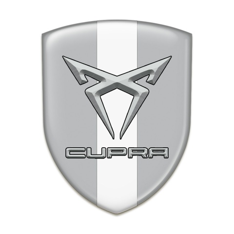 Seat Cupra Silicone Shield Gray with white tape Style 