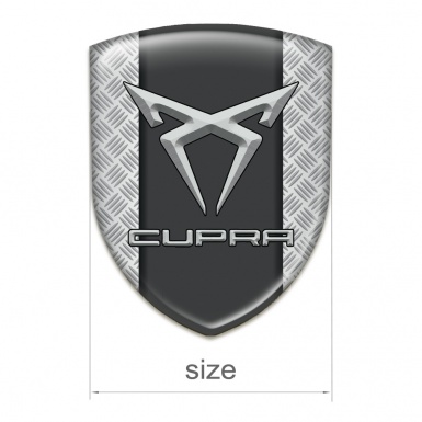 Seat Cupra Tuning Emblem Grid Efect Pattern 