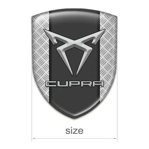 Seat Cupra Tuning Emblem Grid Efect Pattern 