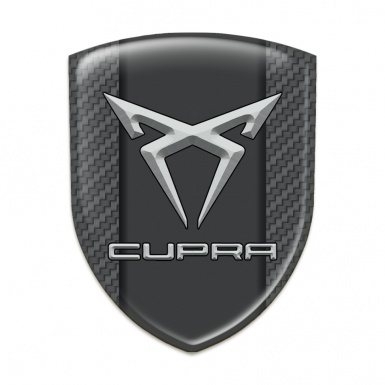 Seat Cupra Car Interior Badge Carbon Pattern 