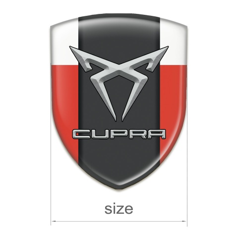 Seat Cupra Emblem Interior Red White Pattern 