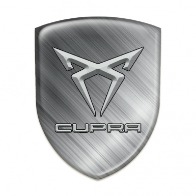 Seat Cupra Resin Sticker Stylish Polished Metal edition 