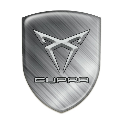 Seat Cupra Resin Sticker Stylish Polished Metal edition 