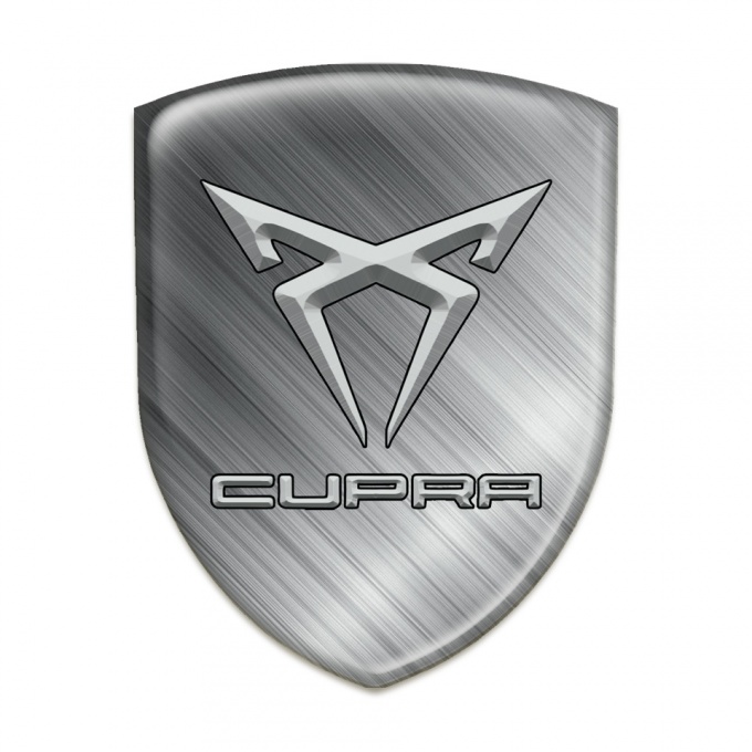 Seat Cupra Resin Sticker Stylish Polished Metal edition 