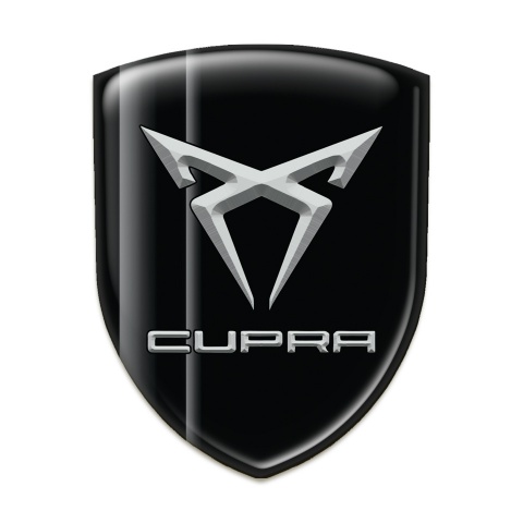 Seat Cupra Silicone Shield Black base Gray Lines Decoration 