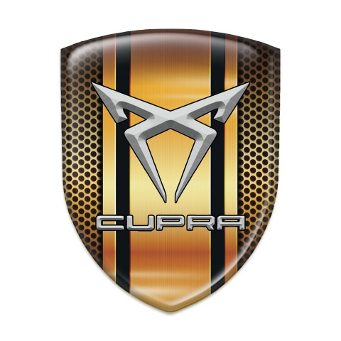 Seat Cupra Auto Emblem High Quality Copper edition 
