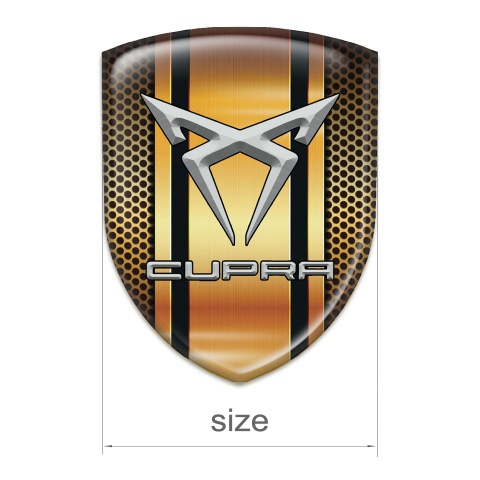 Seat Cupra Auto Emblem High Quality Copper edition 