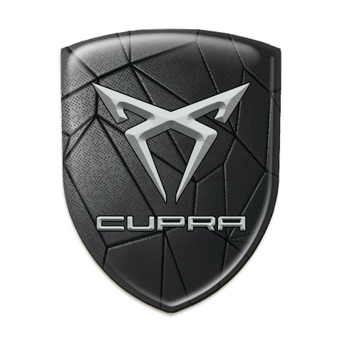 Seat Cupra Self Adhesive Emblem Logo black Mosaic Design 